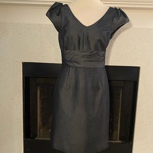 Antonio Melani | Ruffle Sleeve Sheath Crepe Dress